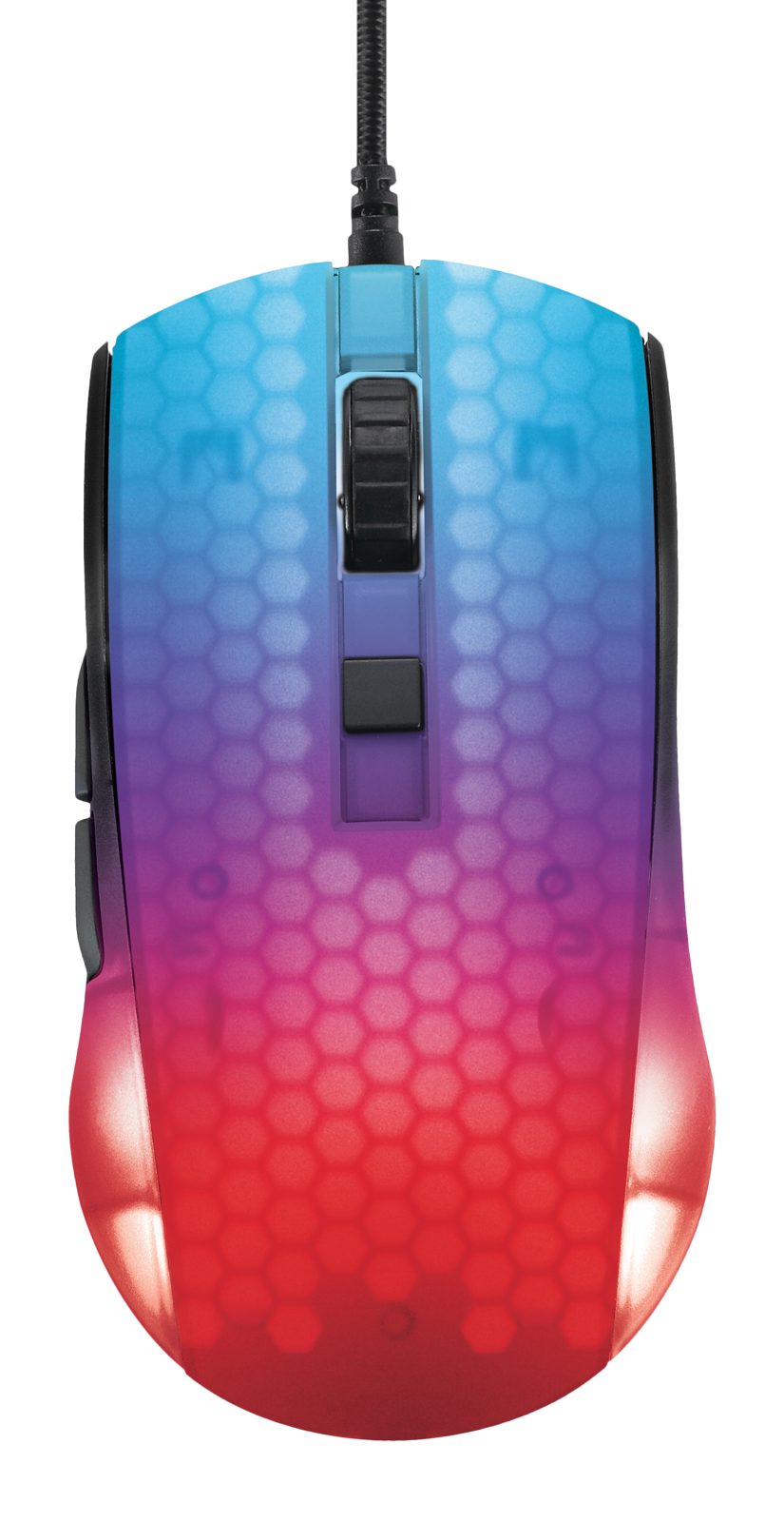 Deltaco Gaming DM310 Semi-Transparent RGB Gamingmus - Svart, bild 2