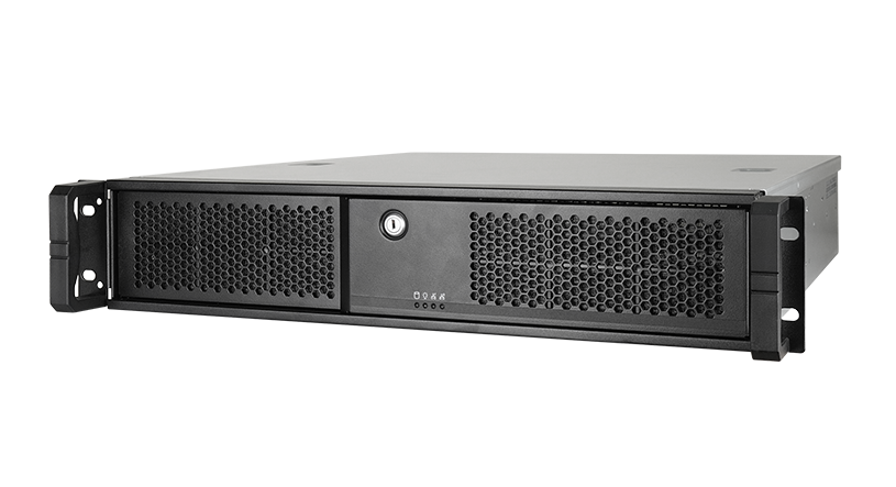 Chieftec UNC-209SR-B-OP 19" rack 2U, ATX, 457mm djup, bild 3