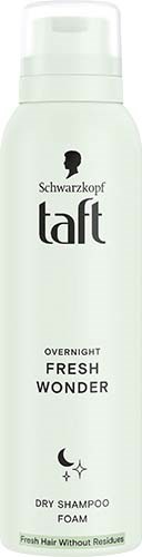 Schwarzkopf Taft Dry Shampoo Foam Overnight Fresh Wonder 150 ml, bild 2