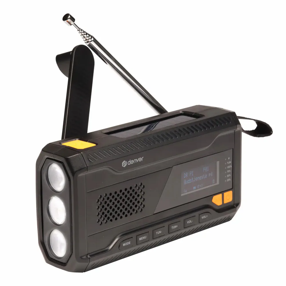 Denver SCD-2033 FM/DAB+-radio, svart