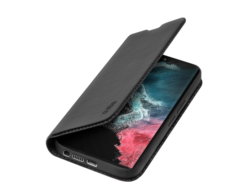 SBS plånboksfodral till Samsung S23 Ultra, svart