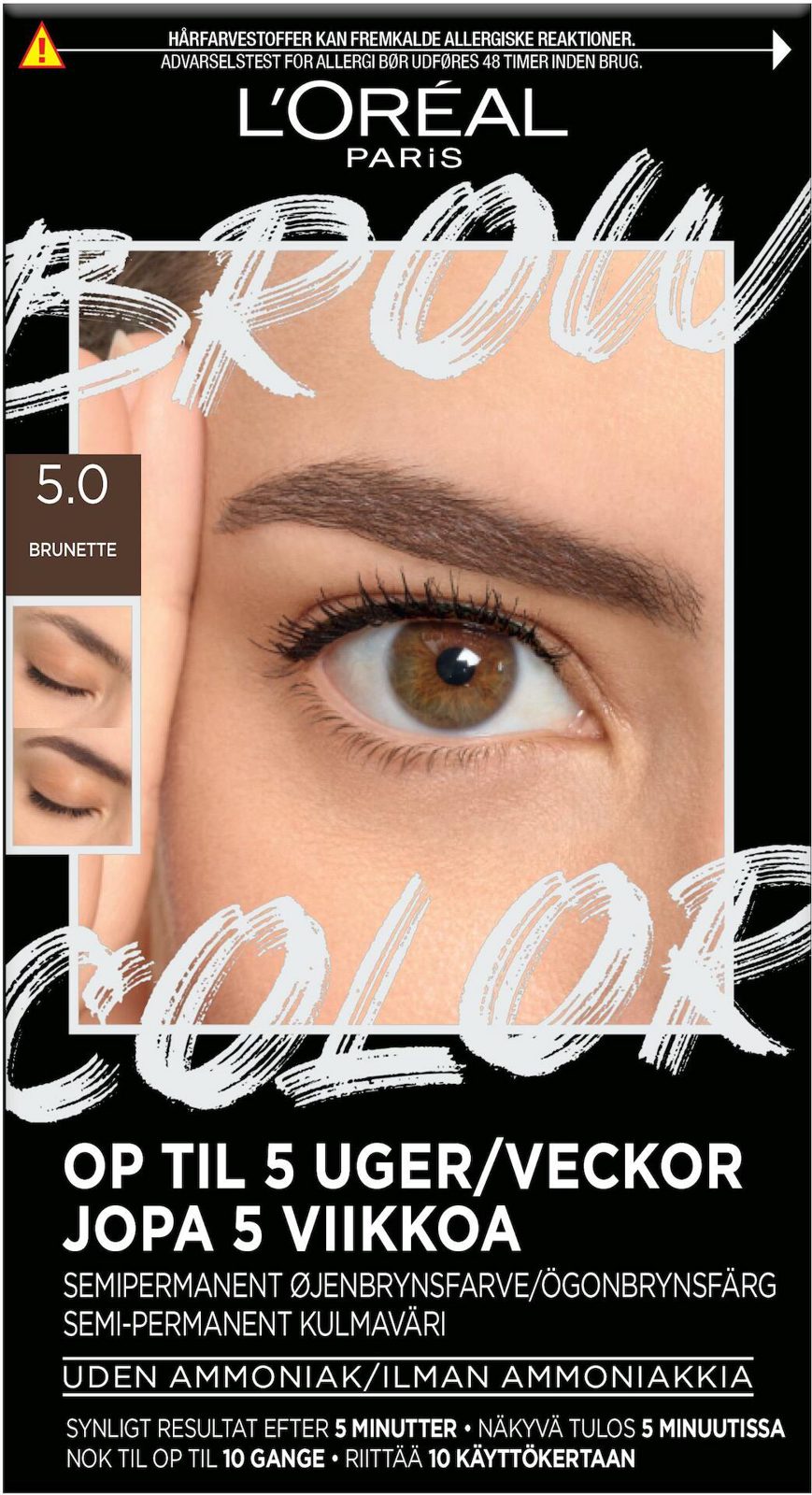 L'Oréal Paris Brow Color Kit 5.0 Brunette 5.0 Brunette