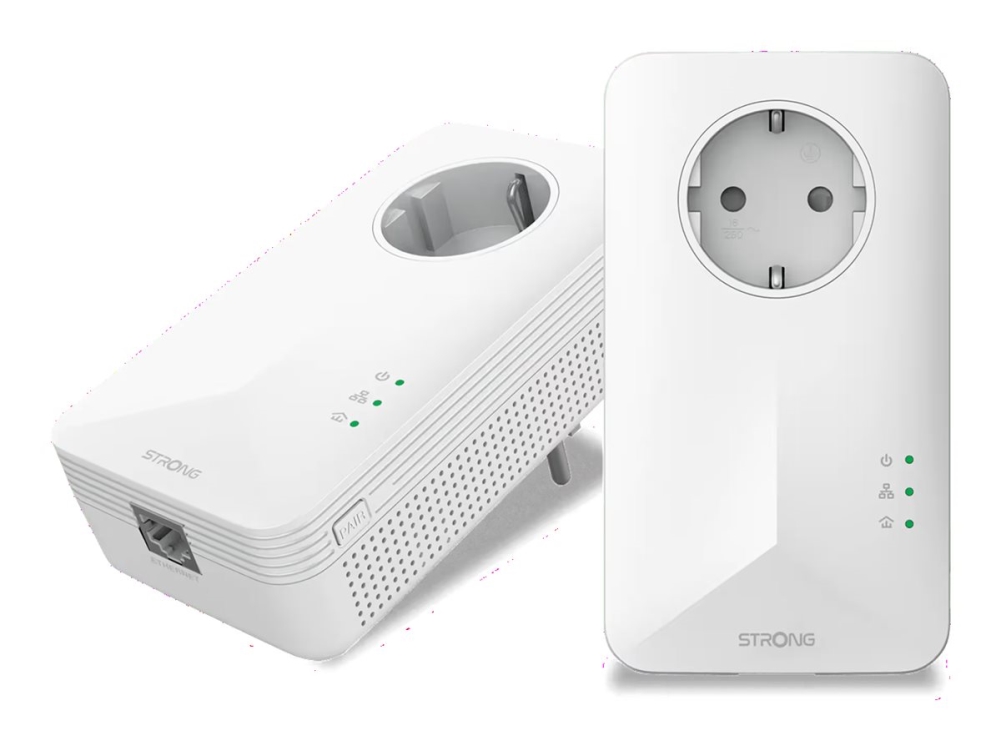 Strong Powerline 1000 Duo powerline-adapterkit 1000 Mbit/s HomePlug AV2, 2-pack
