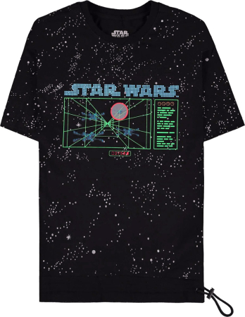 Star Wars Oversized Fit Short Sleeved T-shirt Svart (X-Large)