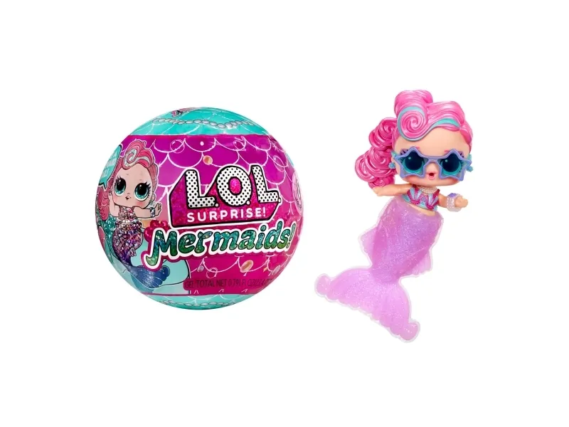 L.O.L. Surprise! Mermaids! Tots - Make Your Own Color Change Tails, Minidocka, Honkoppling, 4 År, Pojke/flicka, Multifärg