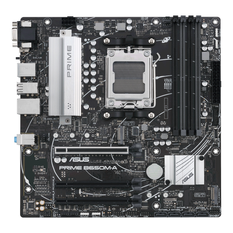 ASUS Prime B650M-A mATX AM5, bild 4