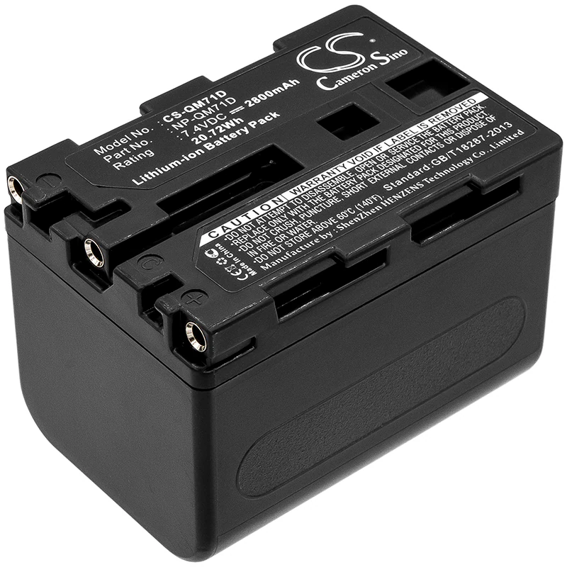 Batteri till Kamera för Sony DCR-TRV330, DCR-TRV460, DCR-DVD200E m.fl.