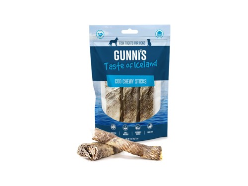 Gunnis - Cod Chew Sticks - 90g 3 pcs, bild 2