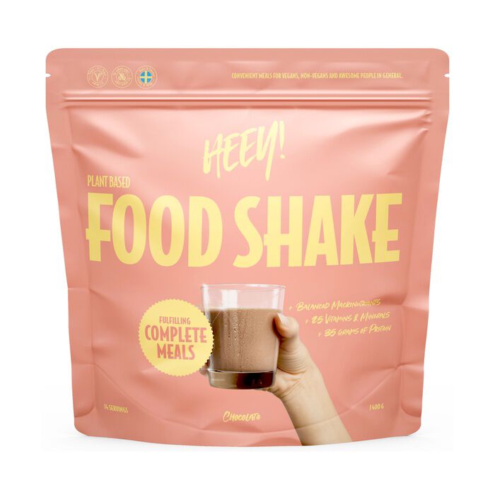 Heey! Vegan Food Shake Chocolate 1400 g, bild 2