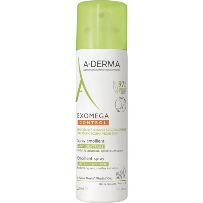 A-DERMA Exomega Control Spray 200 ml, bild 2