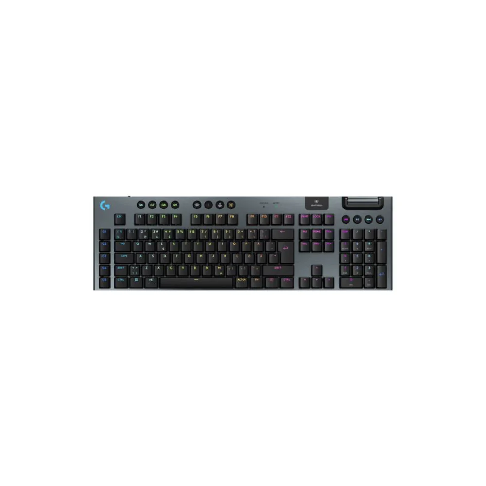 Logitech G915 X LIGHTSPEED trådlöst gaming tangentbord - GL Tactile, svart