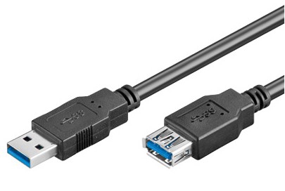 Luxorparts Förlängningskabel för USB 3 m