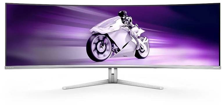 Philips 49" Evnia 49M2C8900 OLED DQHD (1800R) 240 Hz Ambiglow, bild 4