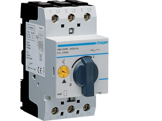 Hager MM504N, 230 - 690 V