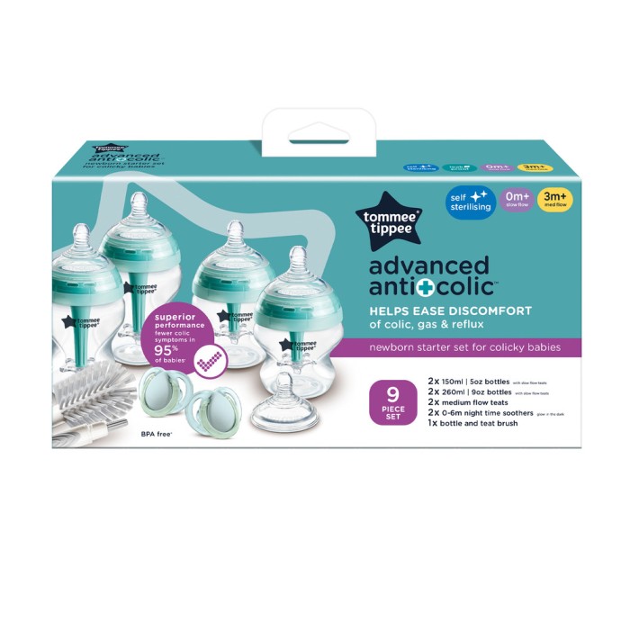 Tommee Tippee Anti-kolik Startset för nyfödd med värmeindikator, bild 2