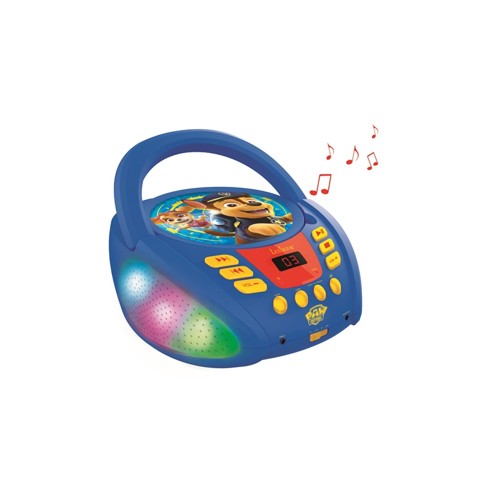 Paw Patrol Bluetooth CD-spelare med ljus