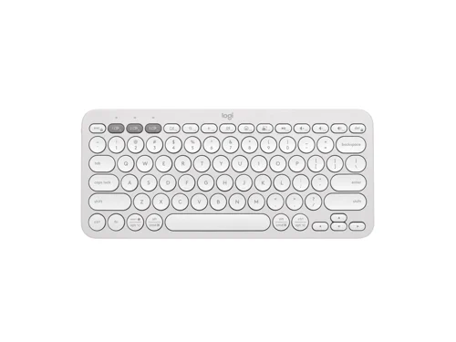Logitech Pebble Keys 2 K380s trådlöst tangentbord (Off-White), bild 3