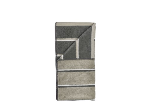 Zone Denmark – Bastuhandduk 140x70 Cm – Eukalyptus, Olivgrön, Ljusgrå, bild 2