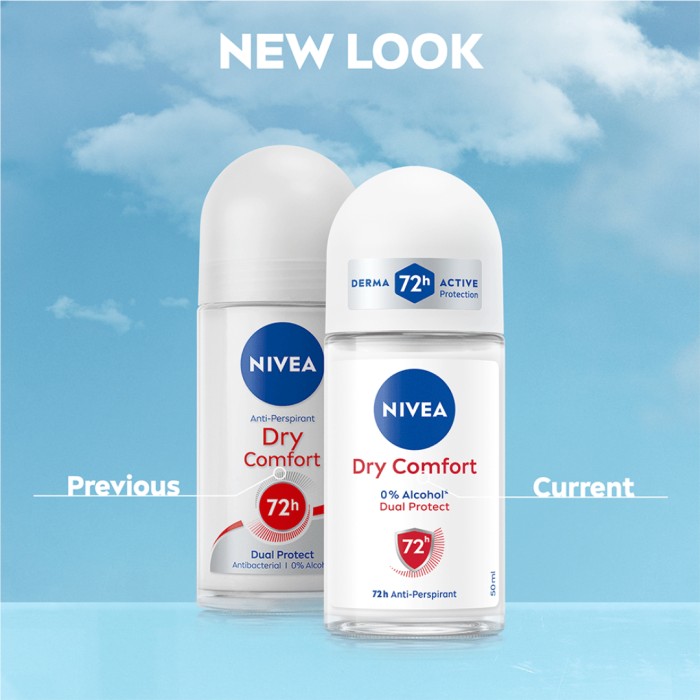 NIVEA Antiperspirant Deo Dry Comfort Roll On 50 ml, bild 3