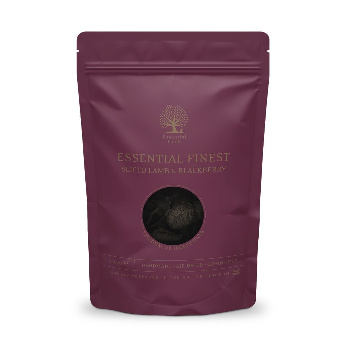 Essential Foods Finest Sliced Hundgodis Lamm & Björnbär 110 g