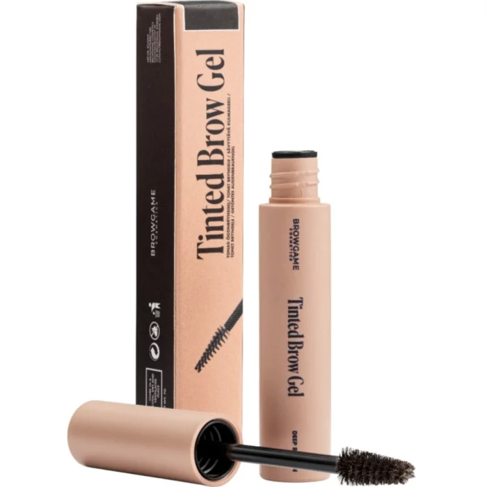 Browgame Cosmetics Tinted Brow Gel Deep Brown, bild 3