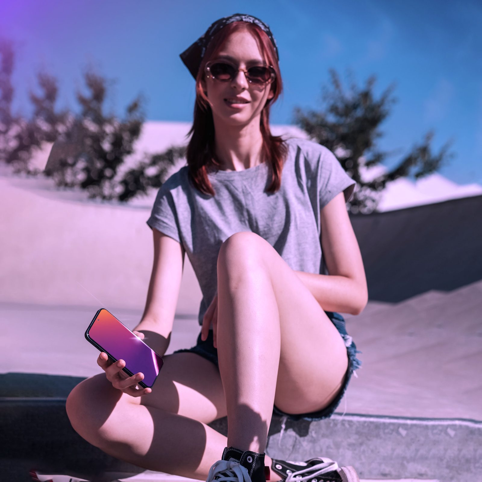 3mk Rainbow Privacy härdat glas till Apple iPhone 16e, bild 5