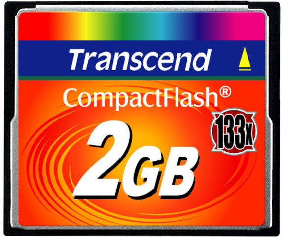 Compact Flash 2 GB Transcend 133X, bild 3