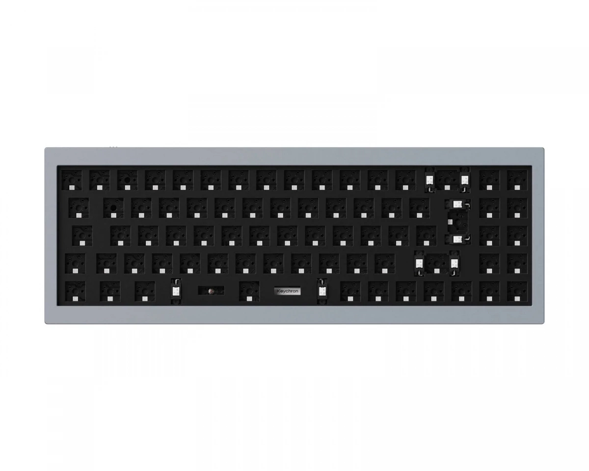 Keychron Q7 QMK 70% ISO Barebone RGB Hot-Swap - Grå