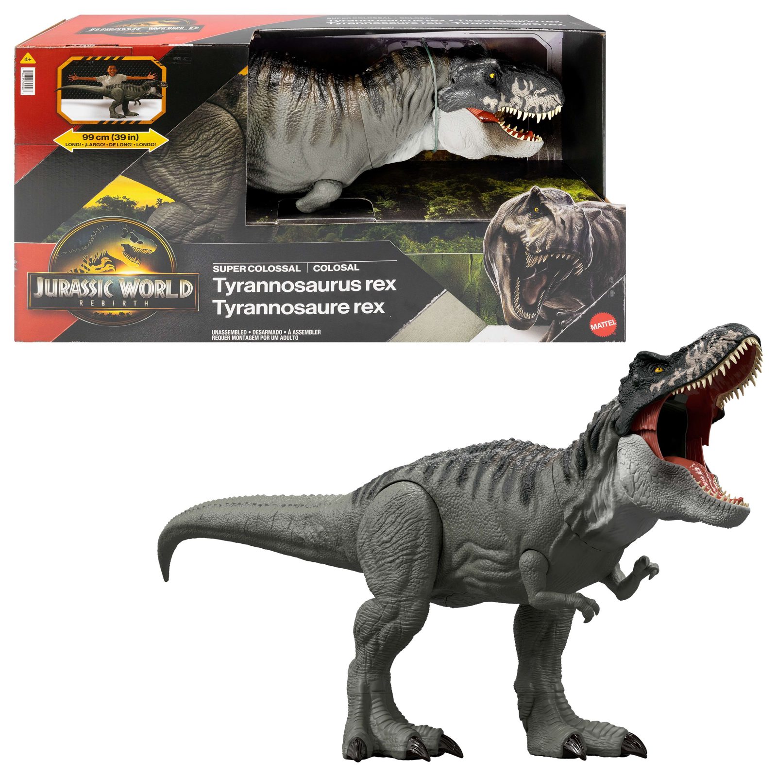 Jurassic World Super Colossal Tyrannosaurus Rex Action Figure, bild 4