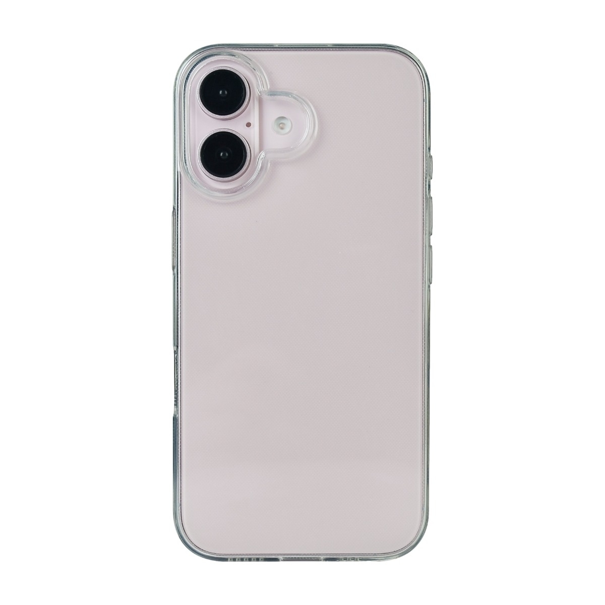 Tipi Backcover 1.0 iPhone 16 skal, transparent