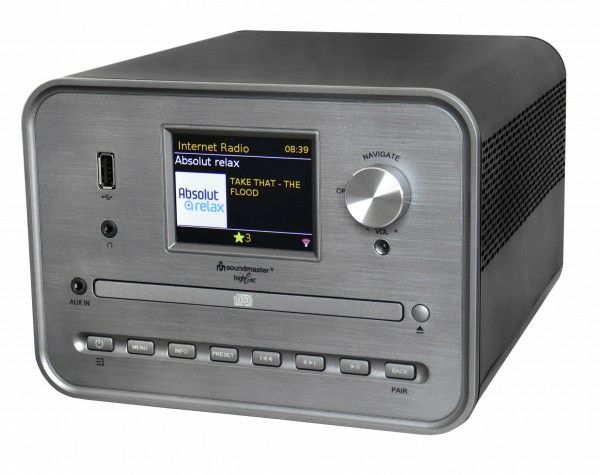 Soundmaster ICD1050SW, Analog och digital, DAB+, FM, Spelare, CD, CD-R, CD-RW, Front, 7 W