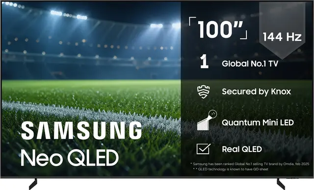 Samsung 100" QN80F Neo QLED 4K Mini LED Smart TV (2025)