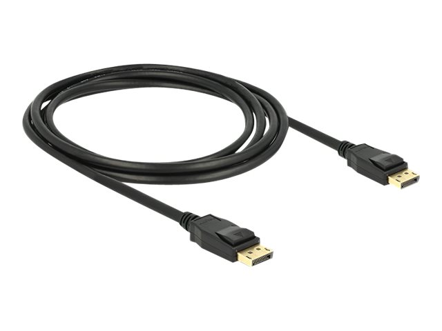 Delock DisplayPort 1.2-kabel 4K @ 60Hz, 2m