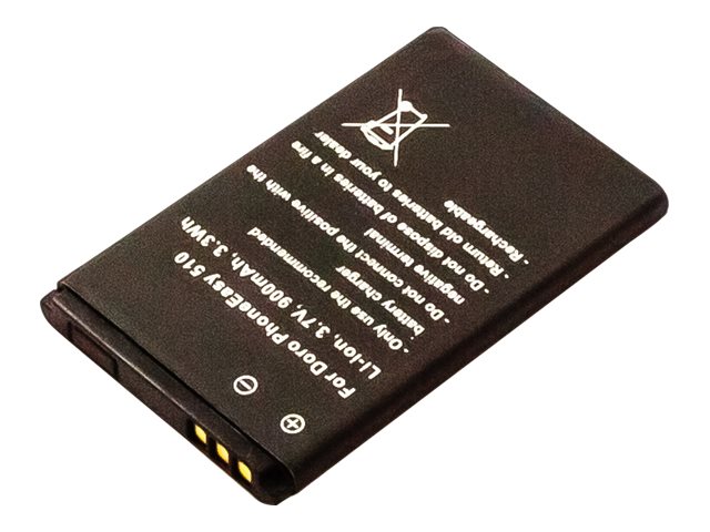 CoreParts - Batteri - Li-Ion - 900 mAh - 3.3 Wh - för DORO PhoneEasy 510