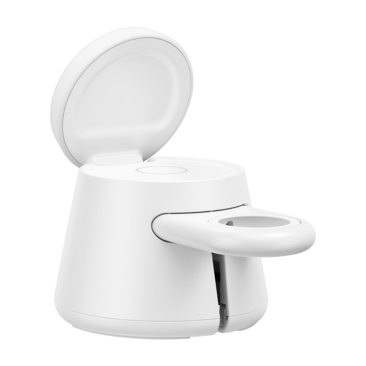 Belkin UltraCharge modulär laddningsdocka Qi2 25 W, vit