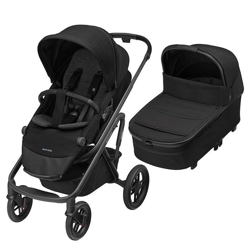 Maxi-Cosi Lila XP Plus duovagn, essential black/black frame