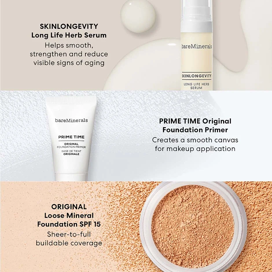 bareMinerals I Am An Original Get Started Kit Medium Tan Medium to tan skin with cool to neutral undertone, bild 4