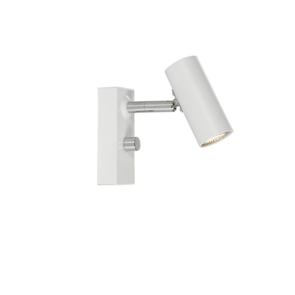 Belid Vägglampa Cato mattvit enkel