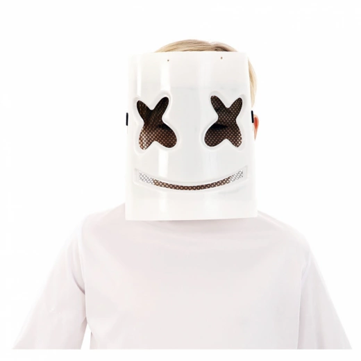 Mask DJ i plast - barn