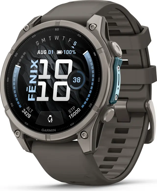 Garmin fēnix 9 multisport-GPS-smartwatch, pebble gray 47 mm