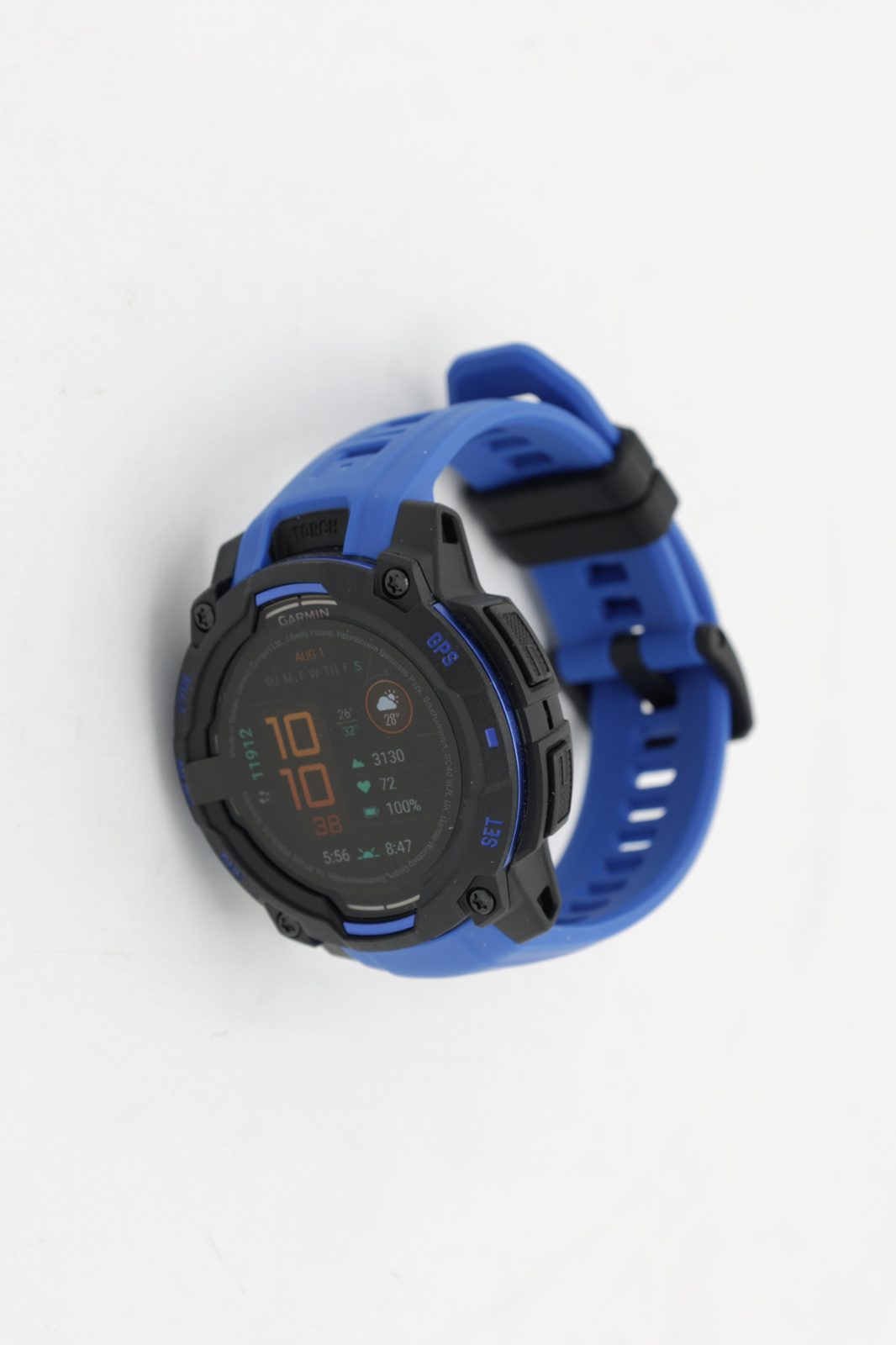 Garmin Instinct 3 AMOLED 50 mm svart/blå, bild 4