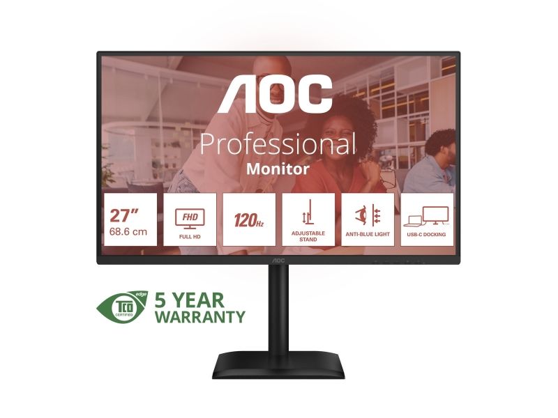 AOC 27E4CV 27" - 1920x1080 IPS 120Hz, bild 3