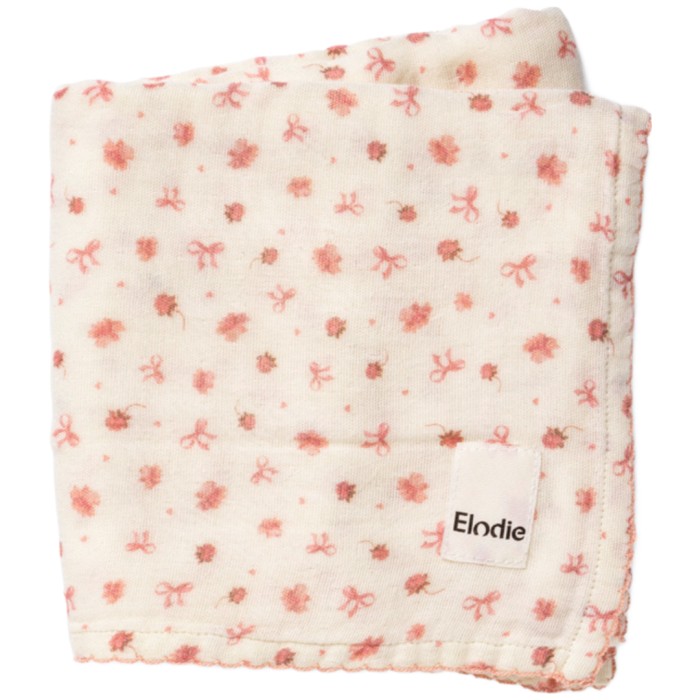 Elodie Details bamboo muslin blanket 1-p, Petit River Rose
