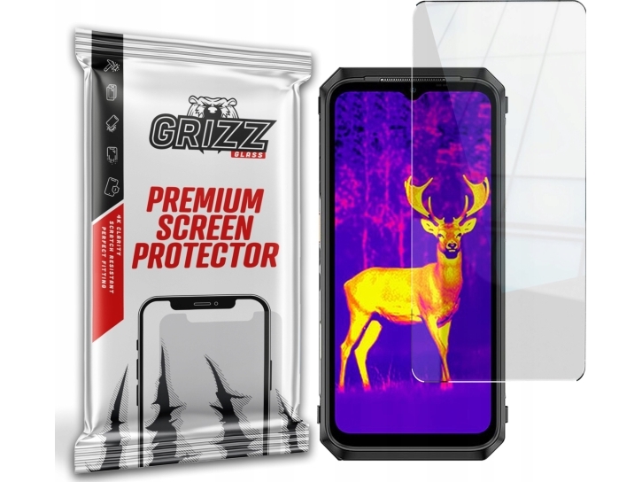 GrizzGlass Hybridglas för Ulefone Power Armor 18T Ultra