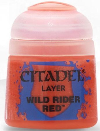 Warhammer Citadel Wild Rider Red Layer Paint