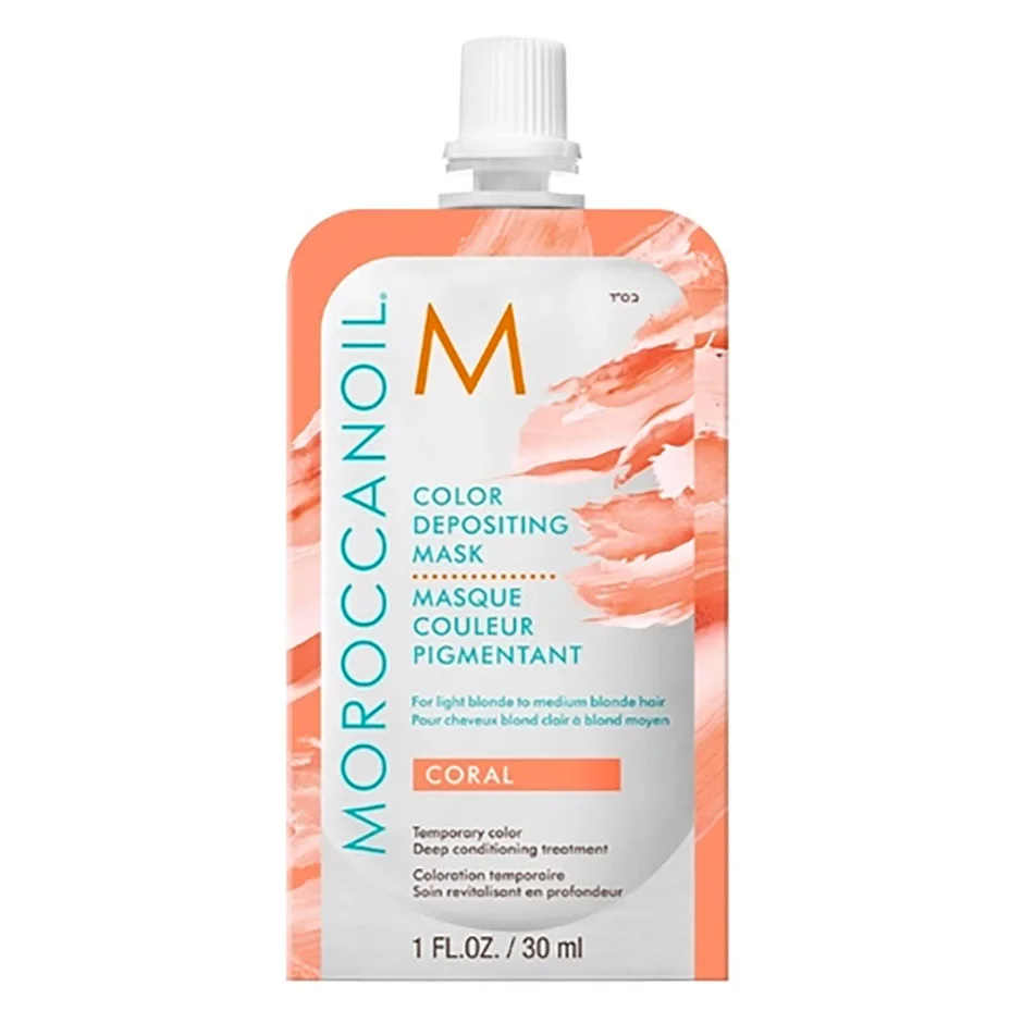 Moroccanoil Color Depositing Mask Coral Color Creme 30 ml