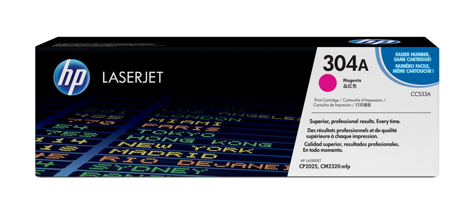 HP 304A 1 Styck Original, magenta, bild 3