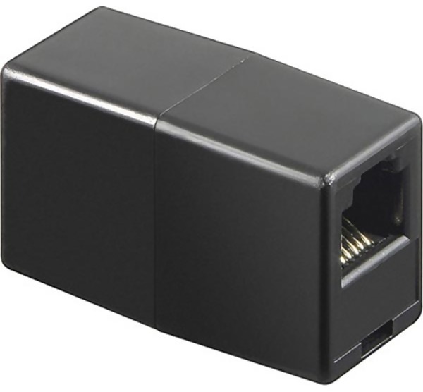 DELTACO TP-skarv RJ45 Svart