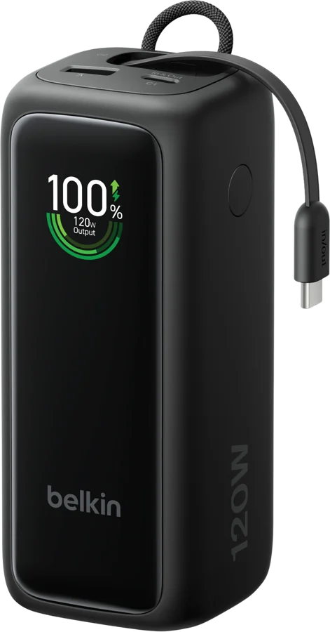 Belkin Powerbank 22000 mAh Svart 120W