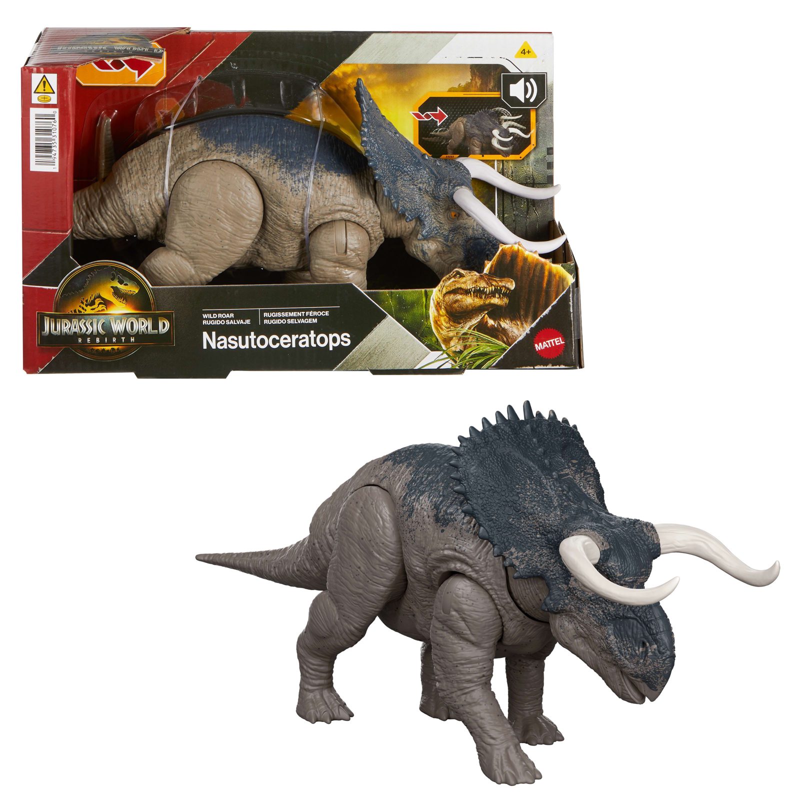 Jurassic World - Wild Roar Nasutoceratops